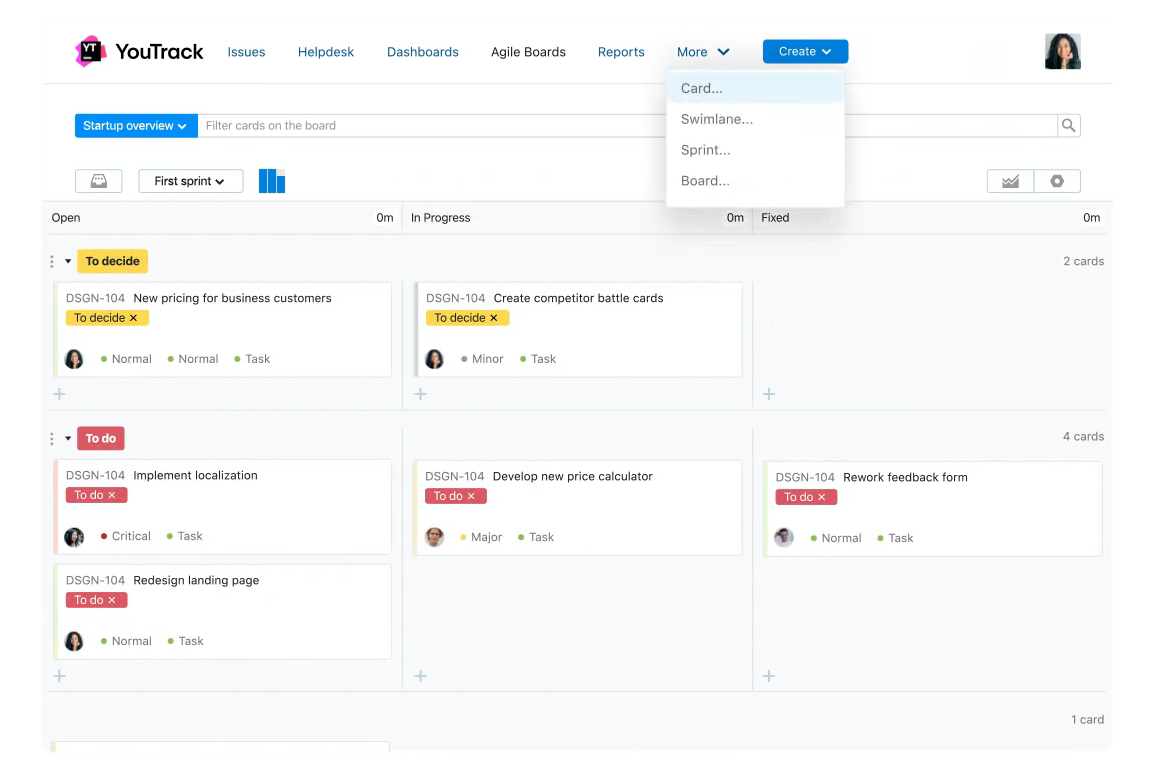 YouTrack, free project management tools